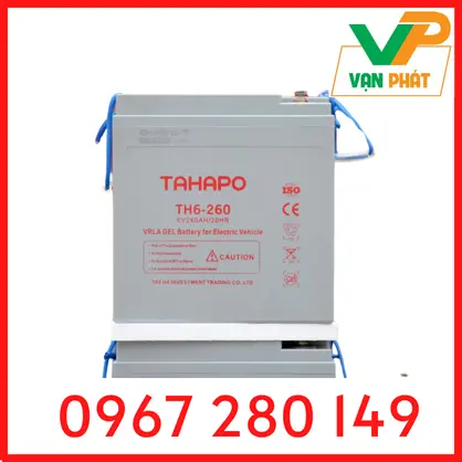 Ắc Quy TAHAPO TH6-260 (6V-260Ah) 