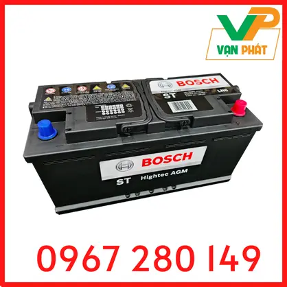 Bình Ắc Quy Bosch AGM LN6 (12V- 105Ah) 