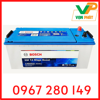 Bình Ắc Quy Bosch 145G51L (12V-150Ah) 