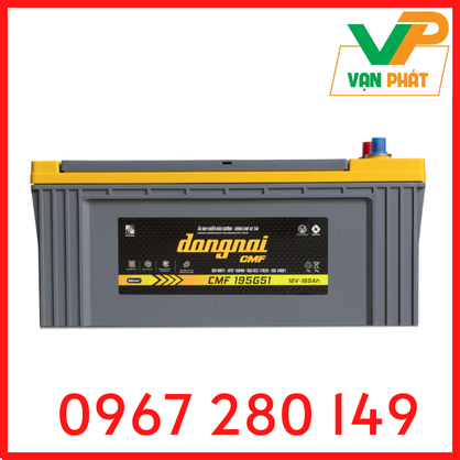 Ắc Quy Đồng Nai CMF 195G51 12V-165Ah