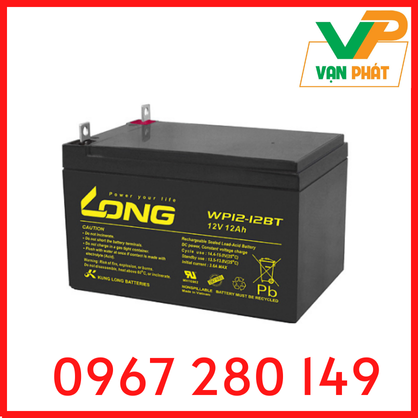 ẮC QUY KÍN KHÍ (VRLA AGM) LONG 12V-12AH (20HR), WP12-12BT, F3-M5