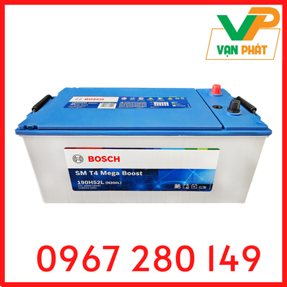 Bình Ắc Quy Bosch 190H52L (12V-200Ah) 