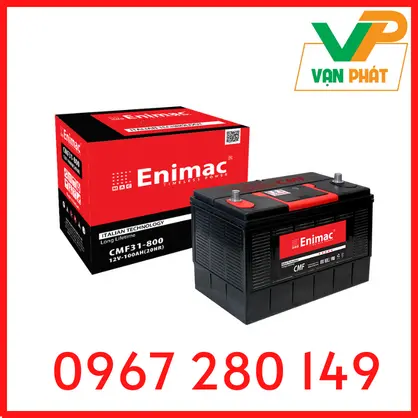Ắc Quy ENIMAC CMF 31-800 (12V-100Ah Cọc Chì)