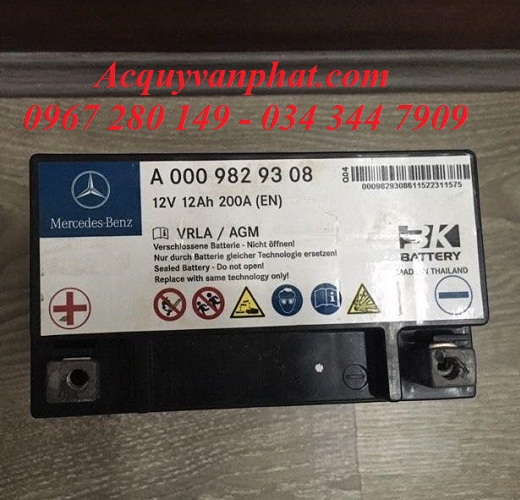 bình ắc quy phụ xe mercedes bình ắc quy phụ xe mercedes